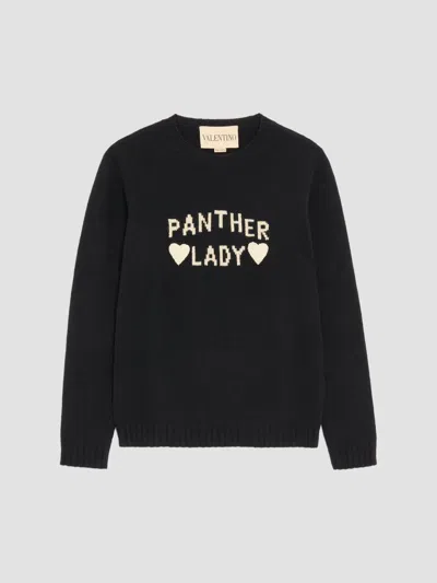 Valentino Women's Wool Sweater In Black