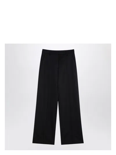 VALENTINO WOMEN'S WOOL WIDE TROUSERS