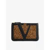 Valentino Garavani Viva Superstar Medium Shopping Bag In Calfskin With Pony Effect