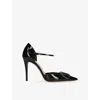 Valentino Signature Patent Leather Pump In Black