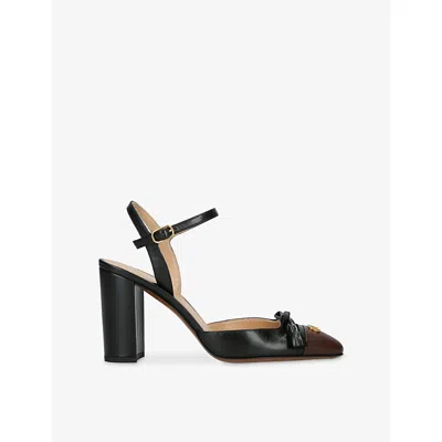 Valentino Garavani Open-toe High-heeled Sandals In Black