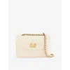 Valentino Garavani  Garavani Djuna Medium Chain Bag In Nappa Leather Woman Butter Uni In White