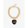 Valentino Garavani Coer Royal Bracelet Gold-coloured In In Metallic