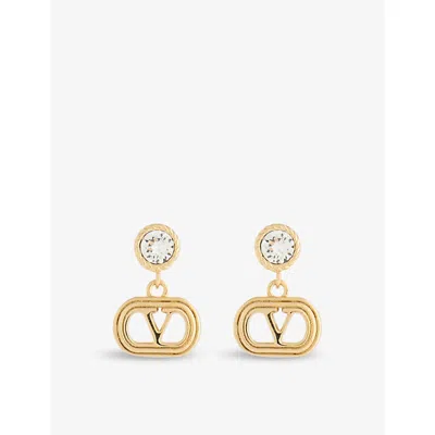 ピアス Valentino Garavani Ovalette Earrings METALLIC Valentino Garavani OVALETTE EARRINGS (6Y2J0S40MET