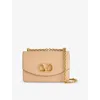 Valentino Garavani Womens Rose Sand Logo-hardware Two-compartment Leather Shoulder Bag In Pink