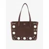 Valentino Nellcote Studded Suede Tote Bag
