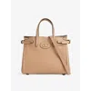 Valentino Womens Rose Sand Antibes Small Leather Tote Bag In Rose Sand