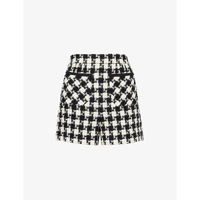 Valentino Waistband Elastic Textured Fabric Pockets Side In Multi