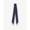 Valentino Cherryfic Silk Bandeau Scarf