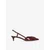Valentino 40mm Vlogo Slingback Pumps