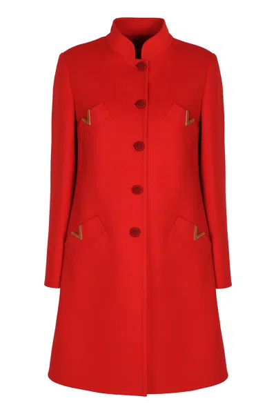 VALENTINO WOOL AND CASHMERE COAT