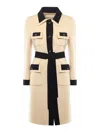Valentino Wool And Cashmere Coat In White