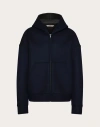 VALENTINO VALENTINO WOOL AND CASHMERE HOODED SWEATSHIRT