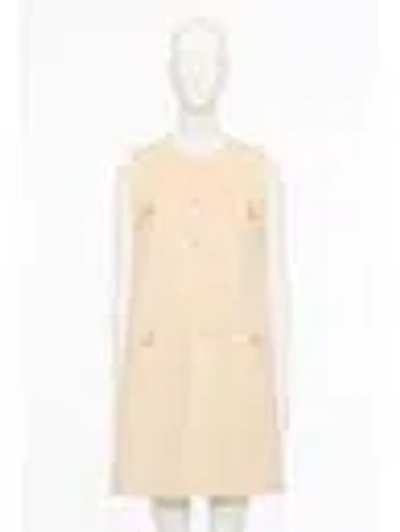 VALENTINO WOOL AND CASHMERE SHORT DRESS