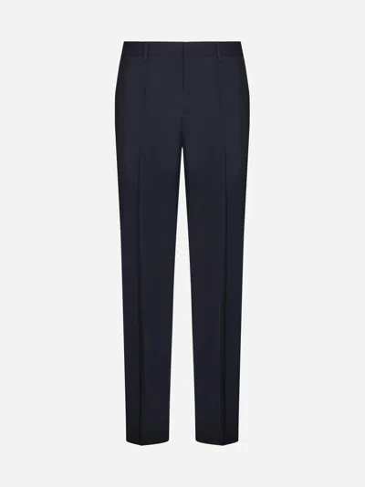 VALENTINO VALENTINO WOOL AND MOHAIR TROUSERS