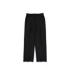 Valentino Wool And Silk Trousers Women In Black