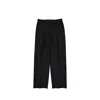Valentino Wool And Silk Trousers Women In Black