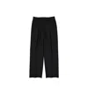 Valentino Wool And Silk Trousers Women In Black