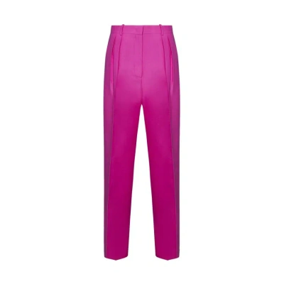 VALENTINO WOOL AND SILK TROUSERS