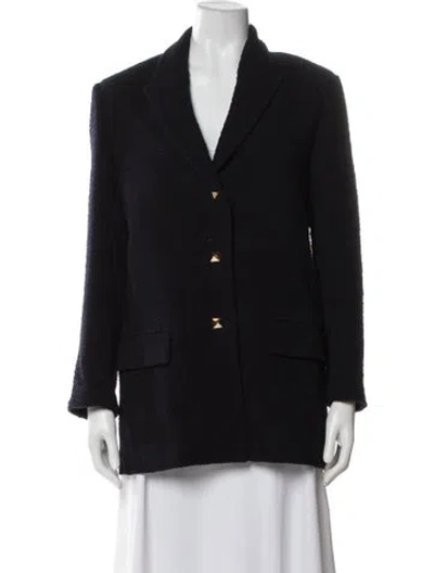 Pre-owned Valentino Wool Blazer In Black