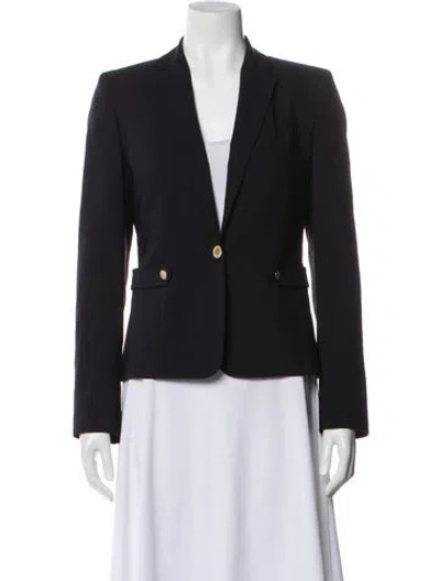 Pre-owned Valentino Wool Blazer In Blue