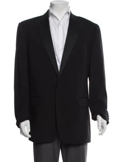 Pre-owned Valentino Wool Blazer In Gray