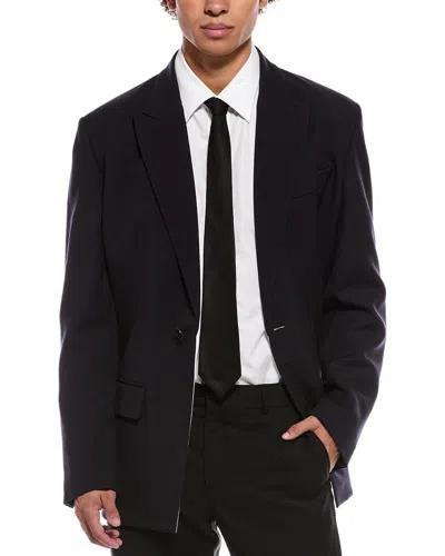 Valentino Wool Blazer In Black