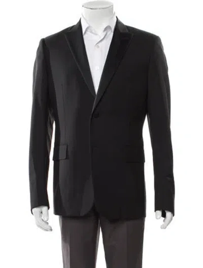 Pre-owned Valentino Wool Blazer W/ Tags In Black