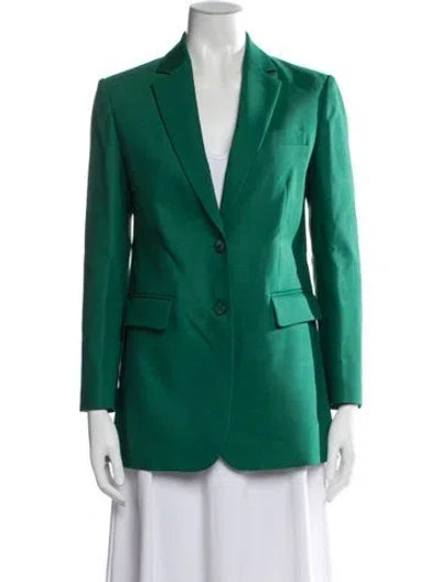 Pre-owned Valentino Wool Blazer W/ Tags In Green