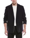 Valentino Wool Blazer In Black