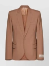 VALENTINO WOOL BLAZER WITH NOTCHED LAPELS AND REAR VENT