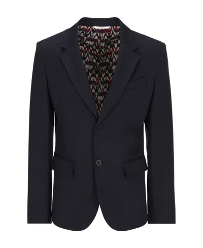 VALENTINO VALENTINO SINGLE-BREASTED TAILORED BLAZER