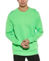 Valentino Wool-blend Crewneck Sweatshirt In Green