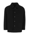 Valentino Elegant Jacket With Long Sleeves And Straight Hemline In Black