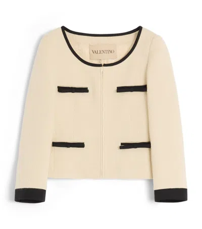 VALENTINO VIRGIN WOOL-BLEND JACKET