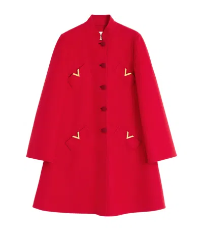 Valentino Wool-cashmere Coat