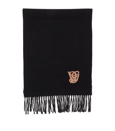 Valentino Wool-cashmere Scarf