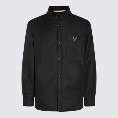 VALENTINO WOOL CASUAL JACKET