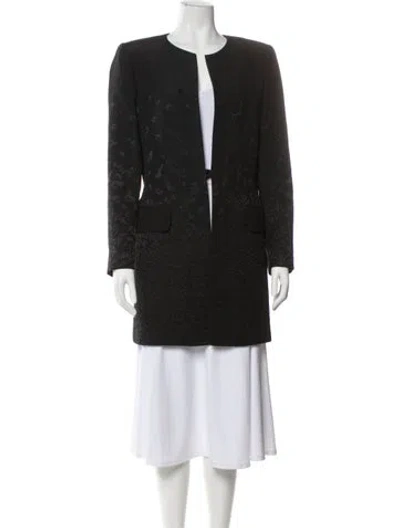 Pre-owned Valentino Wool Coat In Gray