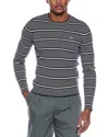 Valentino Wool Crewneck Sweater In Blue
