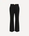 Valentino Tailored Trousers Belt Loops Gold Tone Detail In Blue