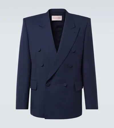 VALENTINO VIRGIN WOOL GABARDINE BLAZER