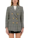 Valentino Wool Jacket In Black