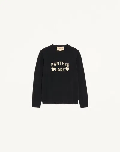 Valentino Wool Sweater In Black