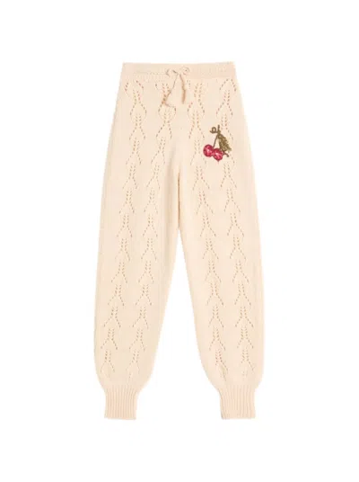 Valentino Wool Knit Pants Birch