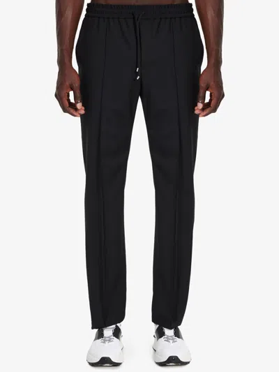 Valentino Wool Pants In Black