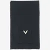 Valentino Wool Scarf In Black