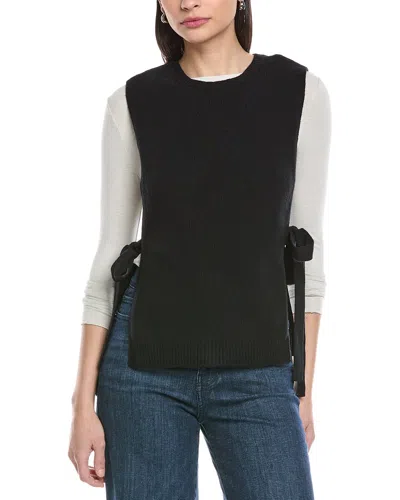 Valentino Wool Shell In Black