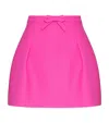 Valentino Crepe Couture Skirt Woman Pink Pp 46 In Pink