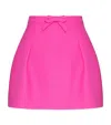 Valentino Crepe Couture Skirt Woman Pink Pp 46 In Pink